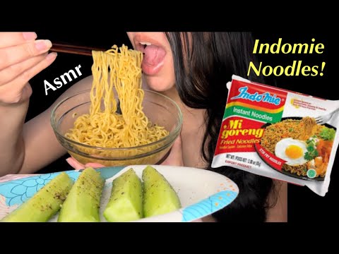 Asmr Eating Sounds Indomie Mi Goreng Noodles No Talking