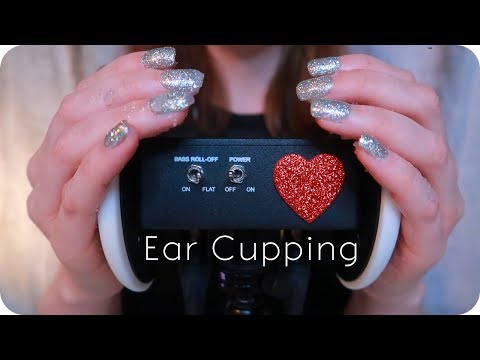 ASMR Ear Cupping // Latex Gloves, Plain, Lotion, & Sugar Scrub (No Talking) for 😴 Sleep & Study 📖