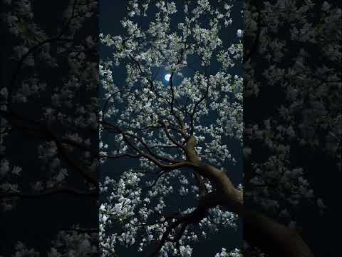 You Won’t Believe This Moonlit Tree#shorts  🌙
