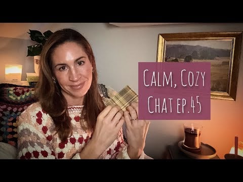 ASMR | Calm, Cozy Chat  ep. 45☕️ | Sewing Struggles, Weekend Catch-Up, & Gentle Q&A 