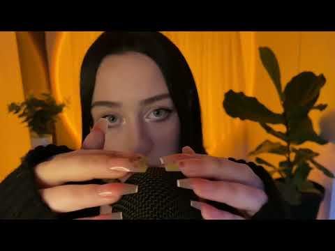 *one minute asmr* mic scratching (no talking)