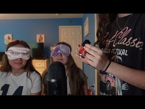 ASMR Guess The Trigger With My Friends