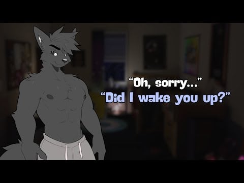 [Furry ASMR] Your Roommate Tries to Study & Practices ASMR on You 💤