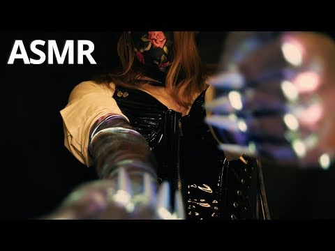 Holographic Gloves ASMR