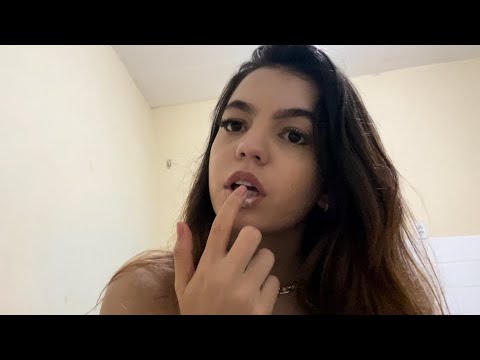 ASMR VC VAI SURPREENDE-SE COM SPIT PAINTING E SONS DE BOCA