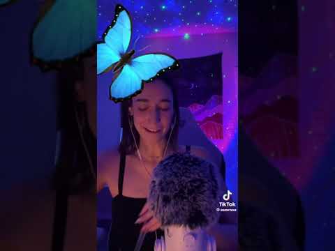 idk how a butterfly got stuck in your eye but let me remove it! #asmr #relaxing #asmrvideo