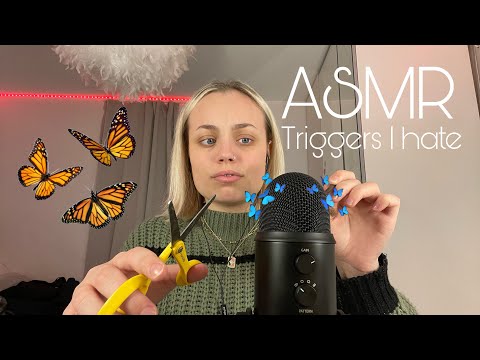 ASMR Doing Triggers I Hate ❌