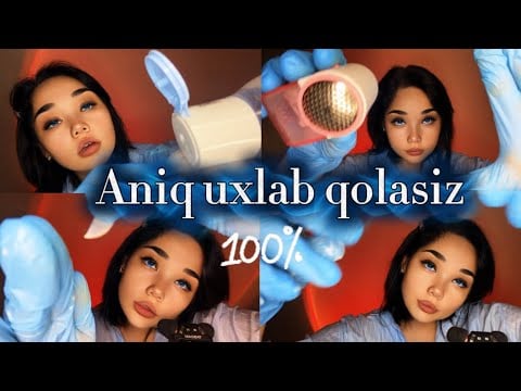     ASMR KOSMETOLOG 💆‍♀️ YUZ TOZALAYMIZ VA G‘IYBATLASHAMIZ