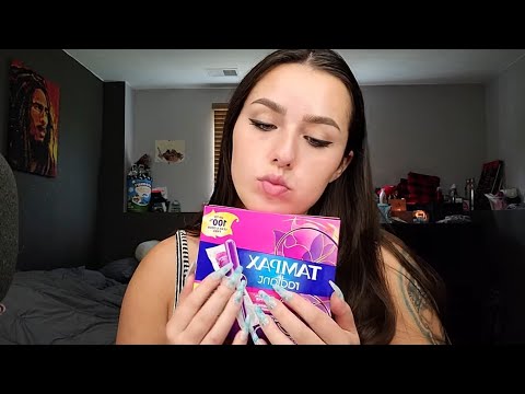 ASMR- Tapping Haul!!! W/ Whispering & Long Nails!