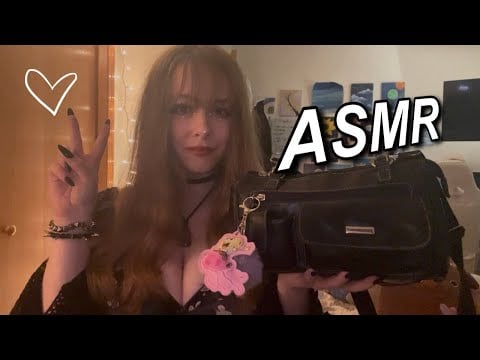 ASMR - LOFI Soft Spoken What’s in My Purse?! :O