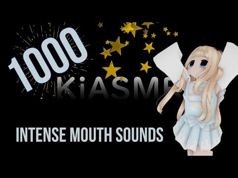Roblox ASMR - Intense Mouth Sounds and Whispering [1000 Subs Special!]