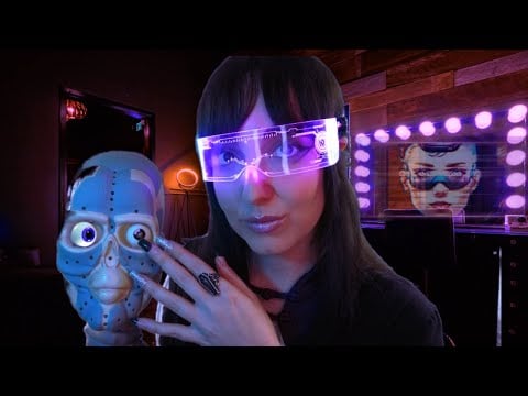 Sci-Fi ASMR Roleplay /Creating your Face Hologram 🎬Futuristic Filmset(You’re a Stunt Double)