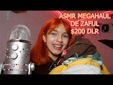 ASMR MEGA HAUL ZAFUL| SUSURROS Y SONIDOS COSQUILLOSOS| SOFIWI