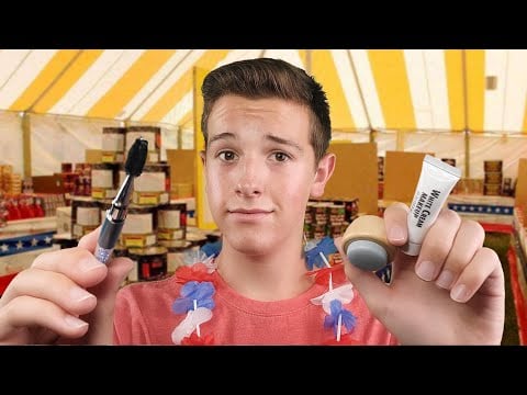 ASMR Guy Who's Obsessed with the 4th of July Does Your Makeup