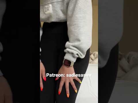 ASMR New legging scratching on my patreon!