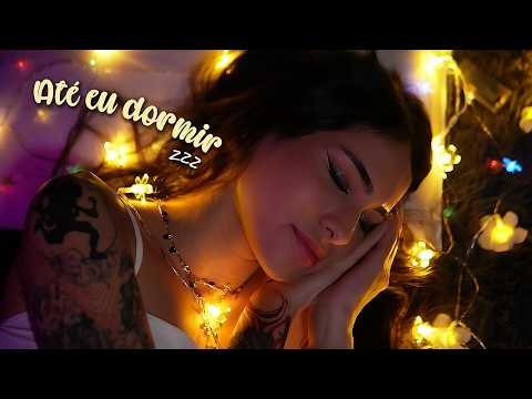 *ASMR* Até eu dormir gravando 😴