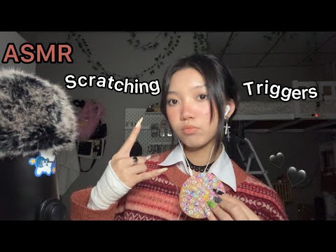 ASMR|Only SCRATCHING￼ Triggers