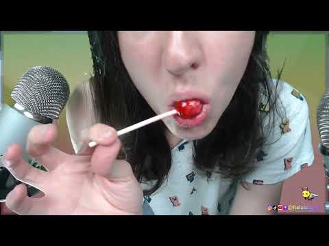 ASMR - Blow Pop Candy Crunch