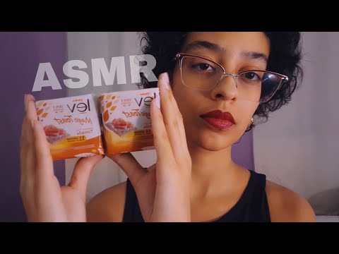 ASMR CASEIRO - SONS DE PLÁSTICO/EMBALAGEM 🎀