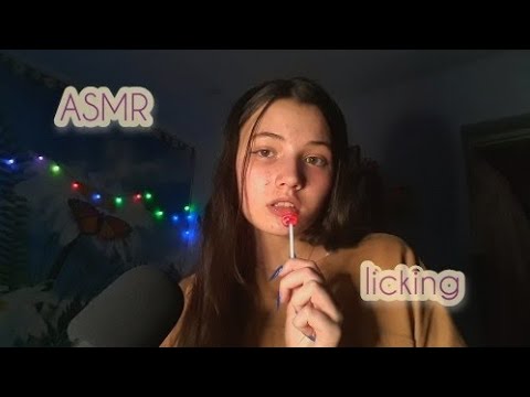 АСМР| ликинг леденца |2 - часть|ASMR | licking candy | part 2 |