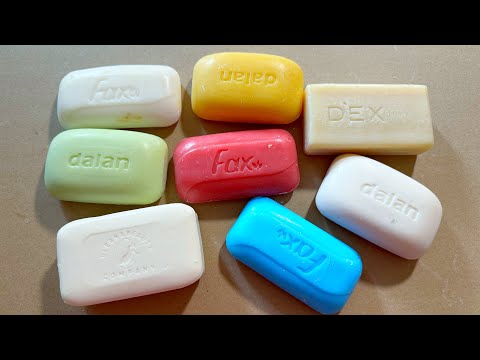 Dry Soap carving ASMR\ relaxing sounds\ No talking. Satisfying ASMR video\ Cutting soap