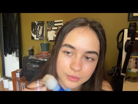 lo-fi asmr // soft spoken rambles & tracing your facial features