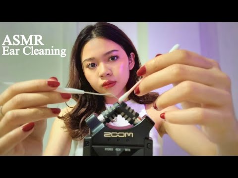 ASMR Ear Cleaning 👂 แคะหู ลูบผมให้คุณผ่อนคลายที่สุดจนหลับ *NEW MIC*