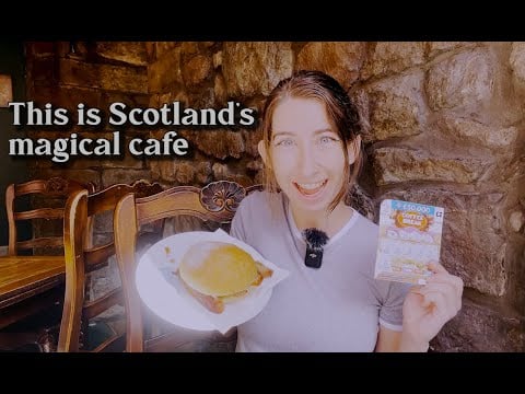 (ASMR Lo-Fi) Trying the Harry Potter Inspired Cafe in Edinburgh
