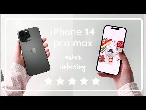 ASMR SUOMI 🇫🇮 Uusi Puhelin iPhone 14 pro max unboxing & esittely