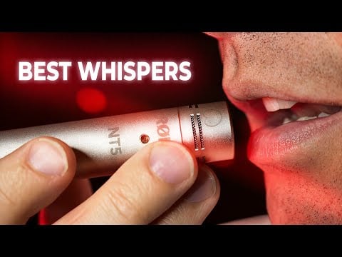 How Tingly Are The World’s Closest Whispers..? (asmr, wear headphones)