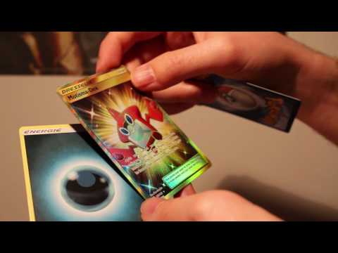 10 Boosters Pokemon Soleil et Lune [ ASMR ]