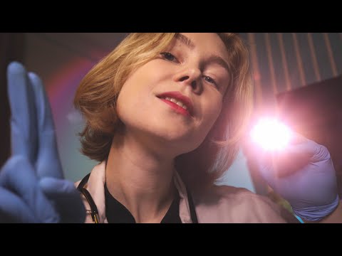 💊АСМР вызов врача на дом┃медицинский осмотр┃ASMR doctor role play