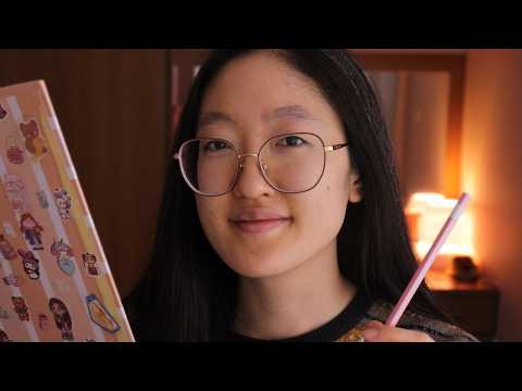 ASMR ROLEPLAY: PROFESSORA PARTICULAR 👩‍🏫✏️ (FALA SUAVE)