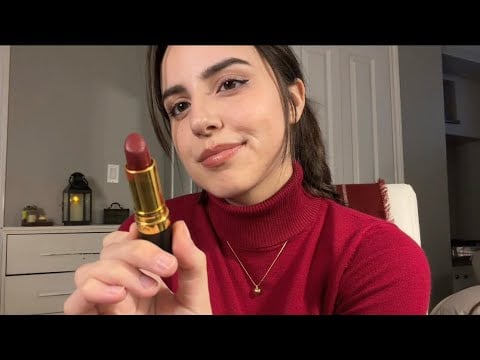 asmr valentine’s date makeup rp