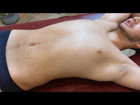 POV ASMR Massage for Deep Sleep & Total Relaxation | Stress Relief, Face, Neck & Belly Massage