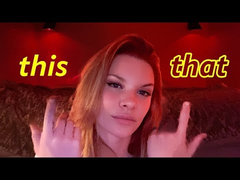 ASMR 150 This or That Questions (BRAIN BREAK)