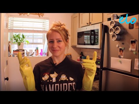 ASMR - Kitchen Cleaning