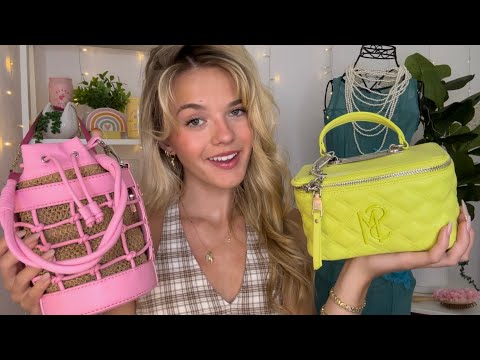 ASMR Over Explaining My New Purses 👛🥝