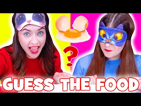 ASMR Guess The Food Mukbang Challenge