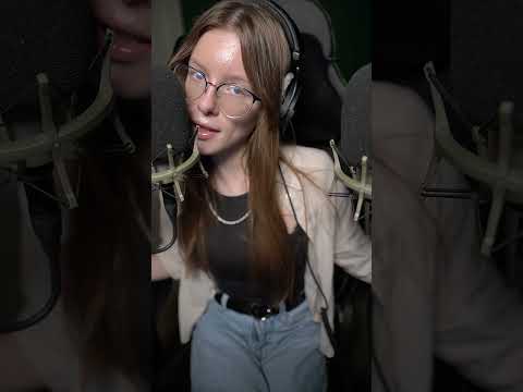ASMR Heather Feather Inspired Mouth Sounds  #relax #asmr #shorts