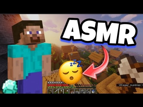 ASMR Français • Le RETOUR de la Nouvelle Aventure sur MINECRAFT 😴💤 (Chuchotements ultra puissant ✨)