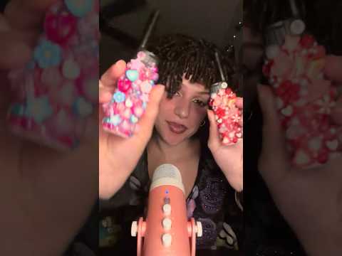 which bedazzled lighter is your fave? #asmr #shorts #visualtingle