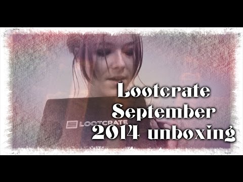 ***ASMR*** Lootcrate September 2014 Galactic un-boxing