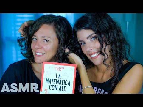 ASMR 👩🏻‍🦱 Provo a fare i RICCI alla mia amica Alessandra • ft. @matematicale