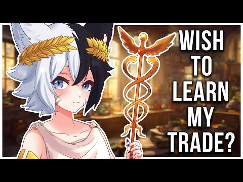 ASMR Roleplay | Ancient Roman Femboy Teaches You The Occult Art of Alchemy⚕️