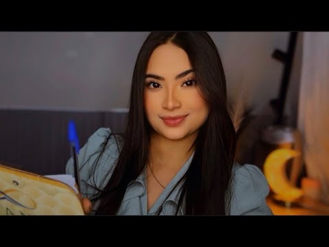 ASMR: SUA ASSISTENTE PESSOAL ORGANIZANDO SUA AGENDA! 
