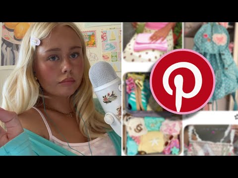 asmr pinterest scroll with me 🎀