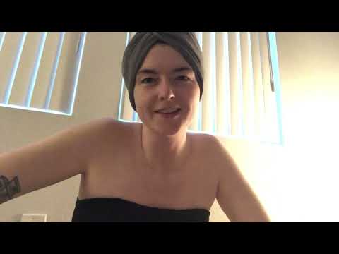 ASMR ~ relaxing lotion application, calming affirmations