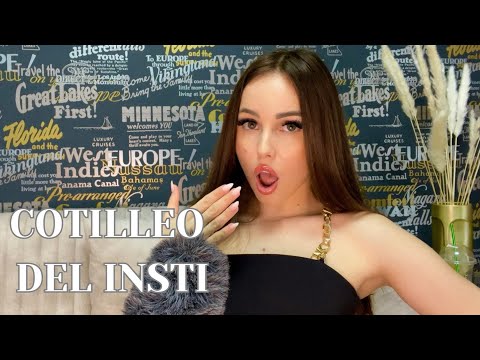 ASMR Roleplay Amiga TE CUENTA COTILLEO del Insti (muy fuerte😱) shotgun mic