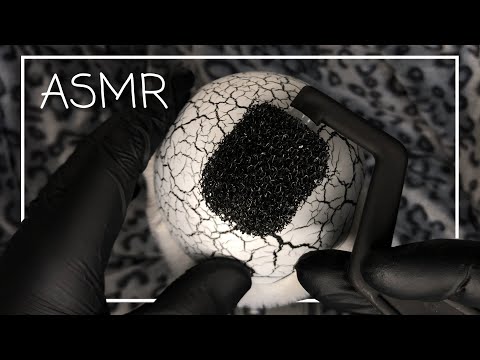ASMR Crunchy Mic Cover Brushing! 🦖 (No Talking)